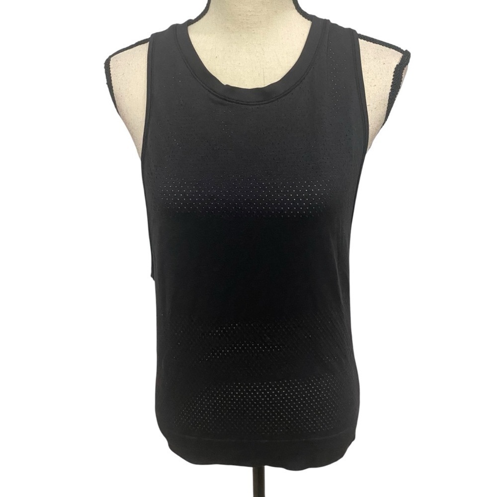 Lululemon Breeze By Tank Black Size 2 Oversized Muscle Tank